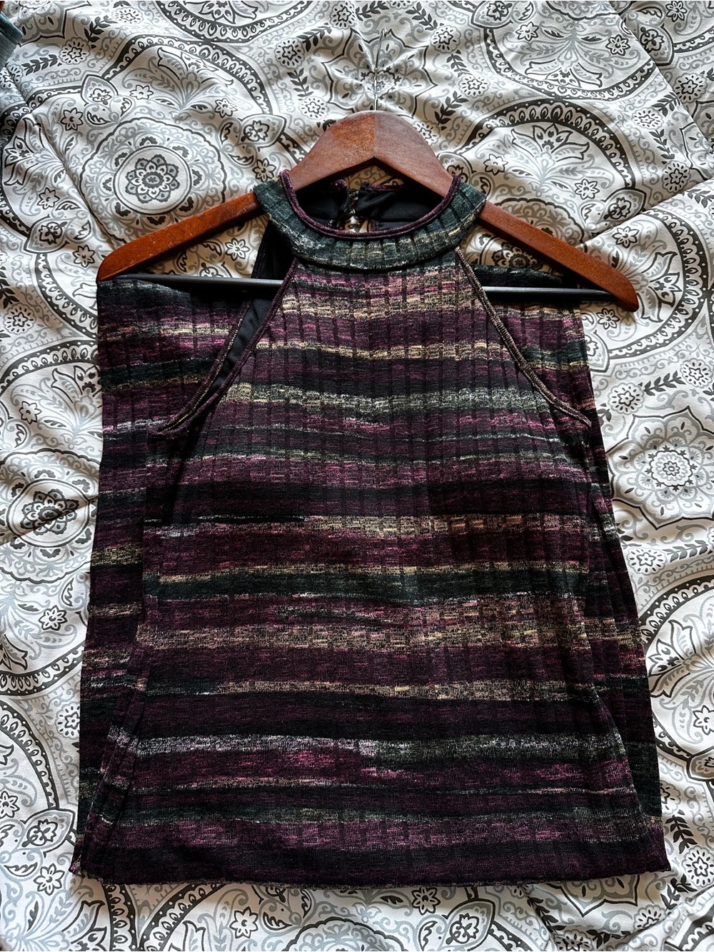 Honey and Rosie Striped Midi Dress